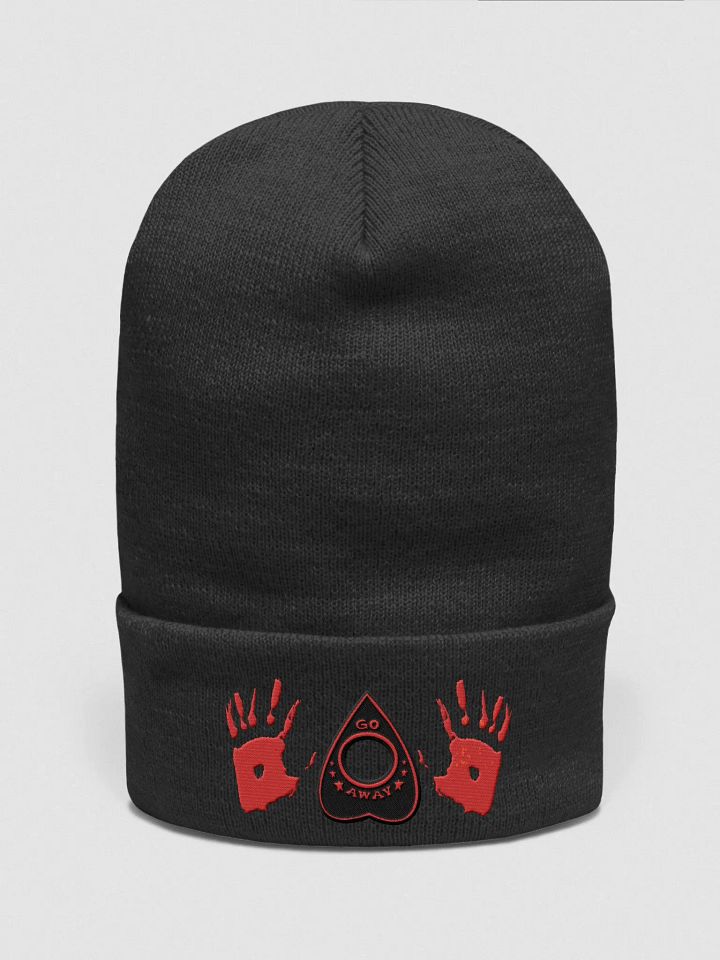 Go Away Obake LIMITED EDITION RED Beanie product image (1)