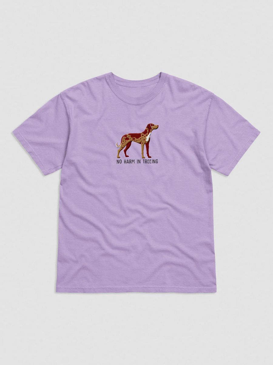 No Harm Treeing T-Shirt(Embroidered) of a Catahoula Leopard Dog(Red Leopard) product image (25)