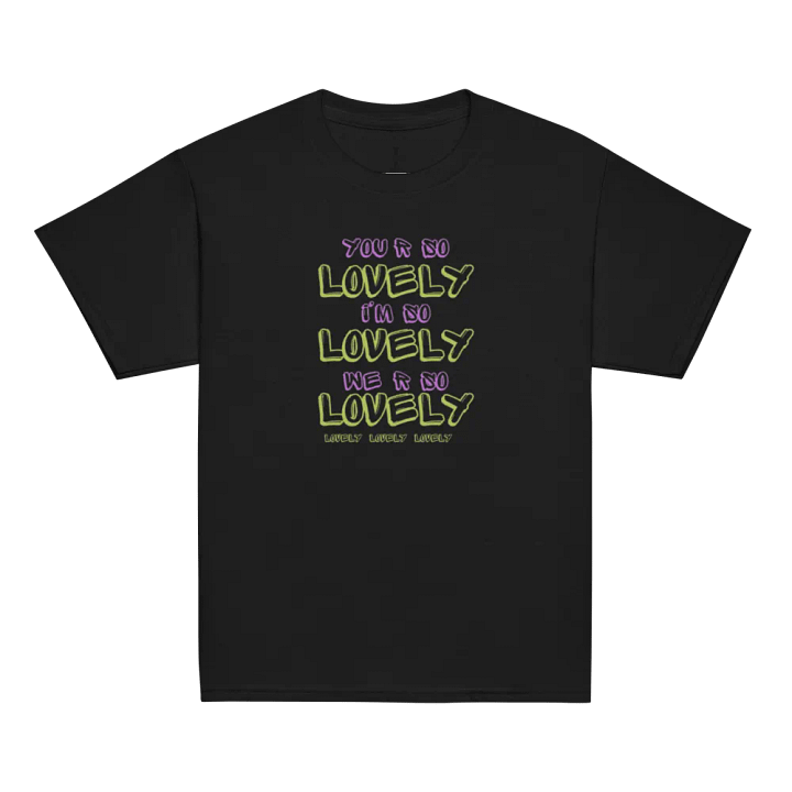 Lovely Lettering Youth Tee product image (4)