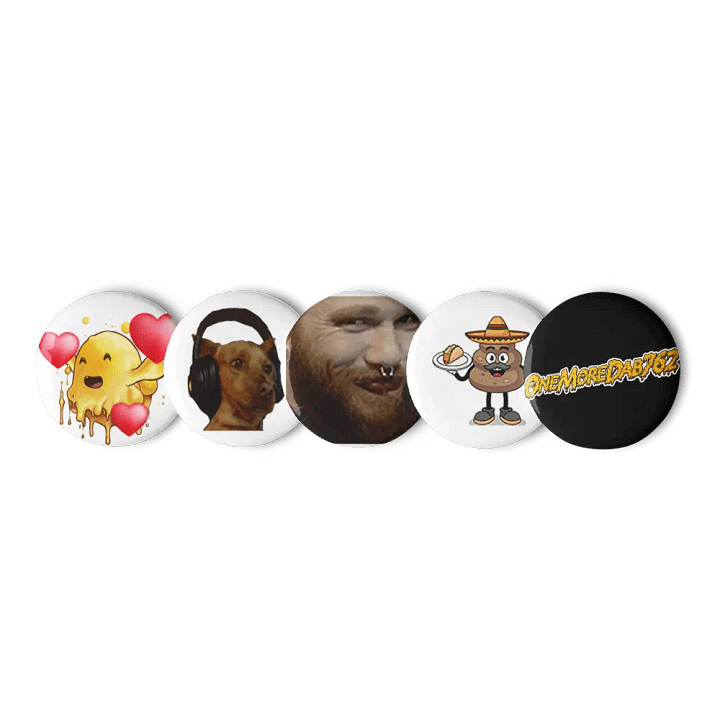Mixed emote Buttons! product image (3)