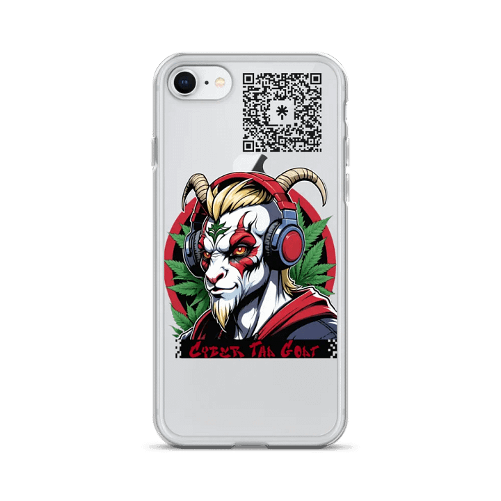 Goat iphone clear case product image (20)