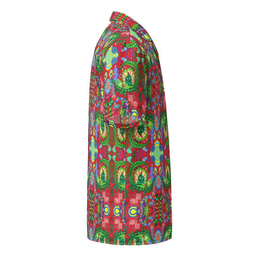 Abstract Doodles Imagination Unisex Hawaiian Shirt product image (10)