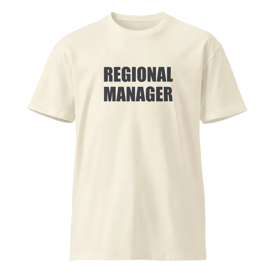 Regional Manager Unisex Premium T-Shirt product image (1)