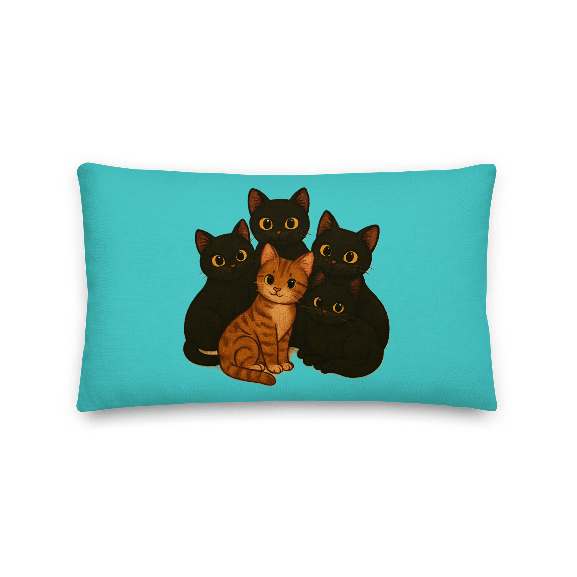 Cat All-Over Pillow product image (1)