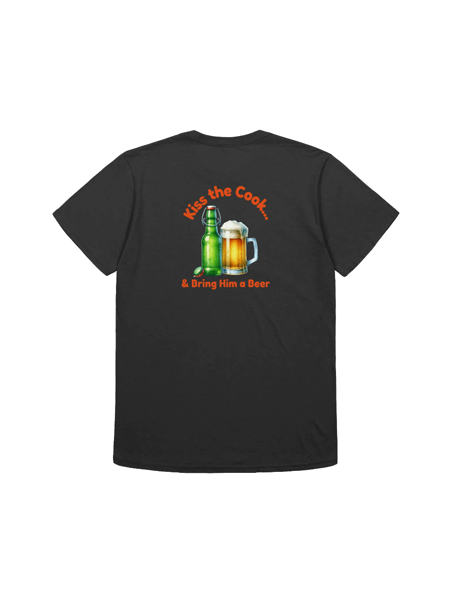 Kiss the Cook Beer Bottle T-Shirt product image (19)