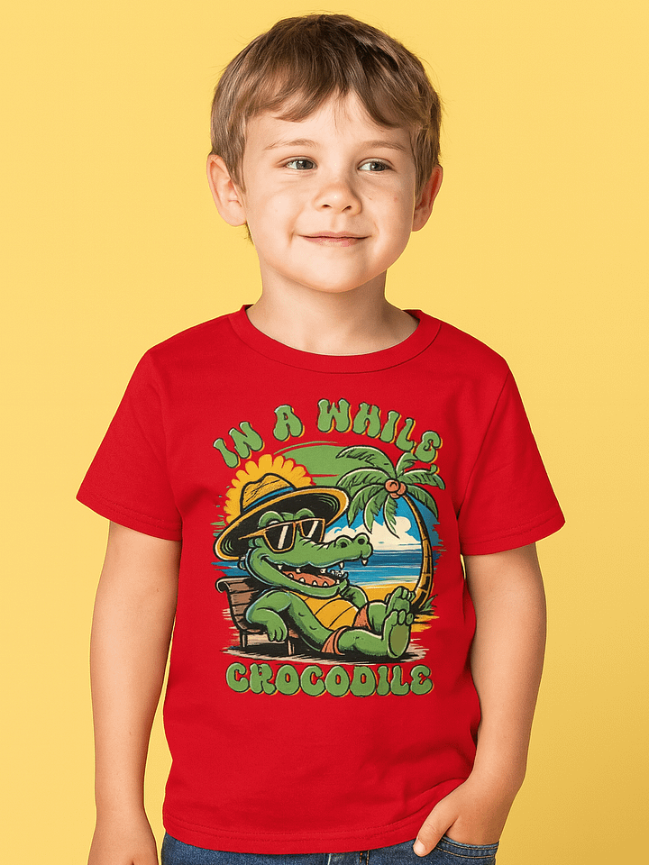 In a While Crocodile Youth T-Shirt product image (1)