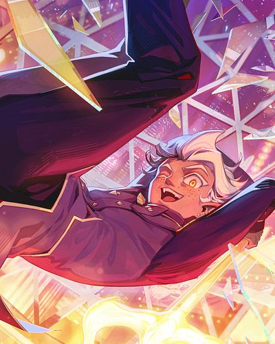 ayooooo new Axel print just dropped 
art by the god-tier talent ✨@lampzeni go show them some LOVE 
grab the print in our stor...