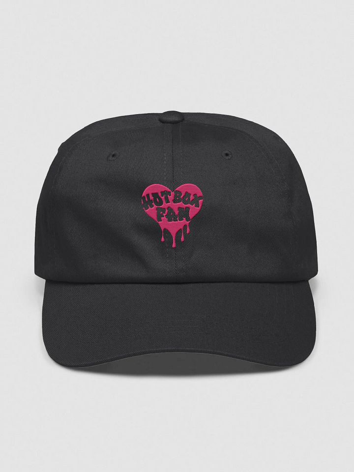 HOT BOX FAM EMBROIDERY HOT PINK HEART LOGO ON DAD HAT product image (8)