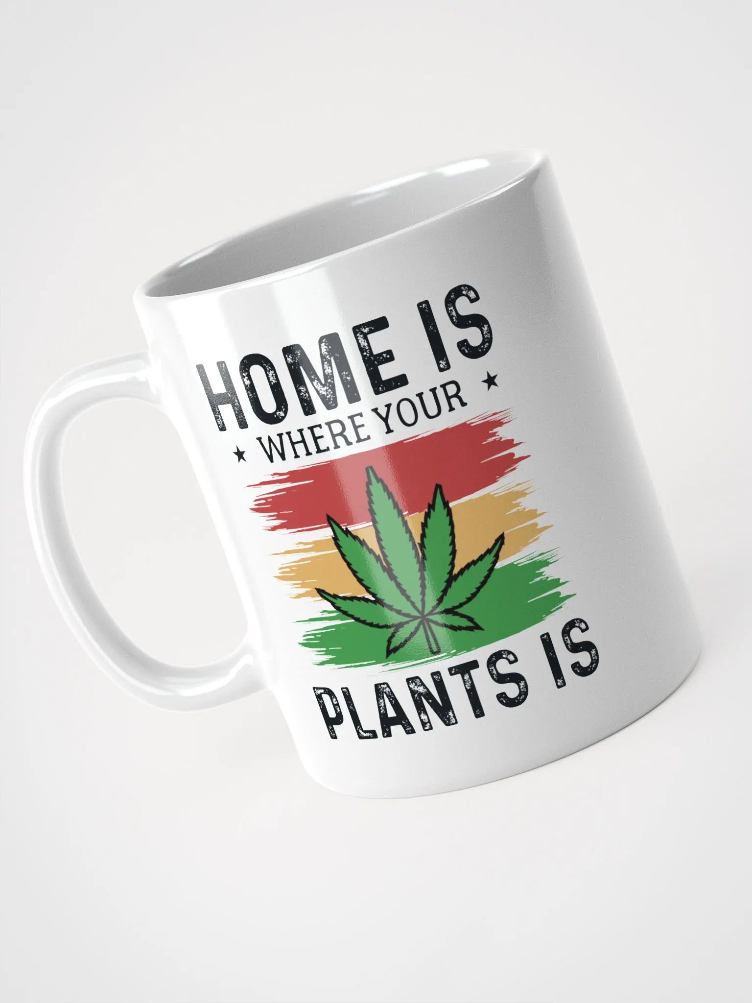 Home Is Where Your Plant Is - White Mug product image (1)