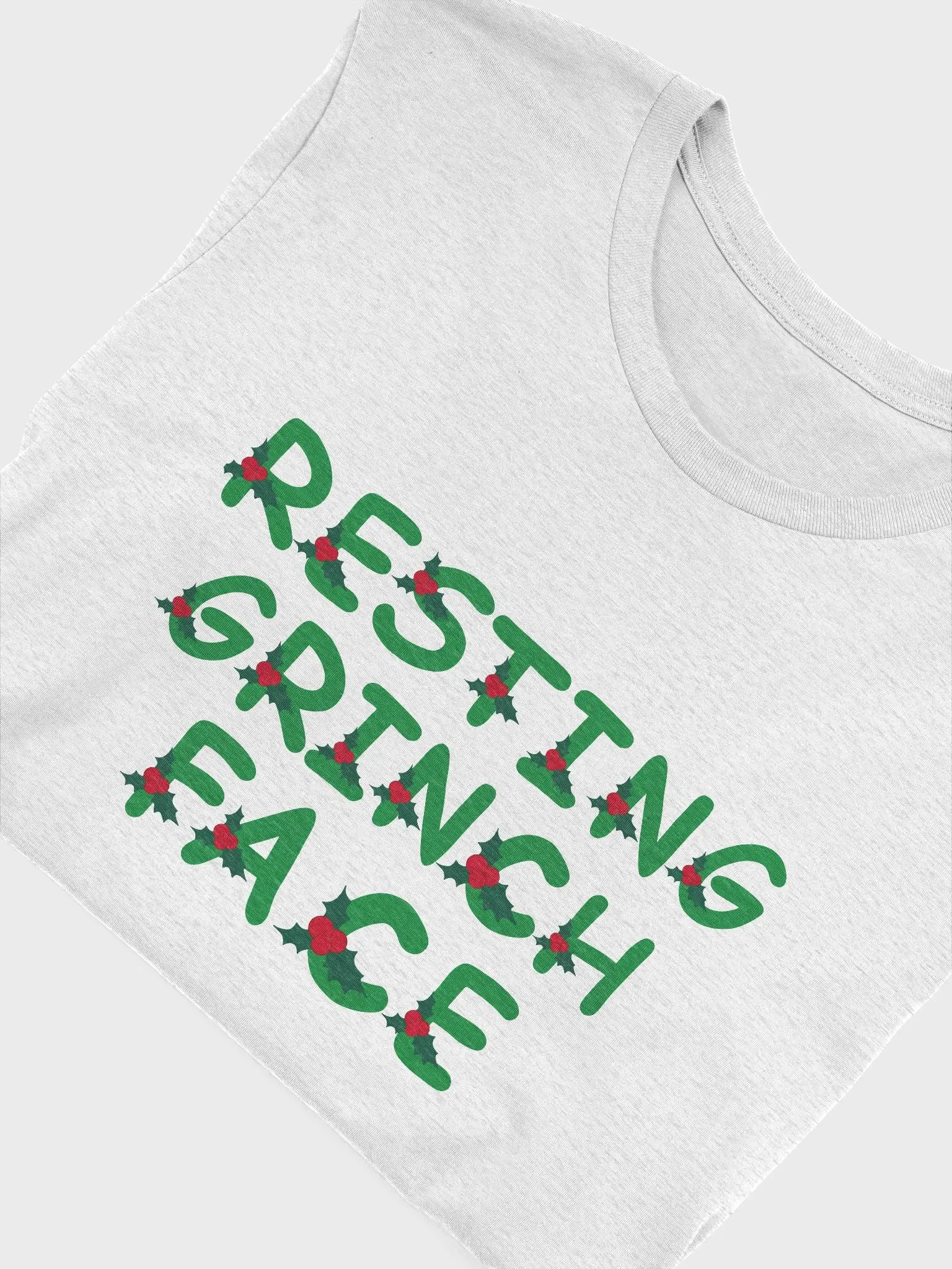 Resting Grinch Face Tee product image (5)