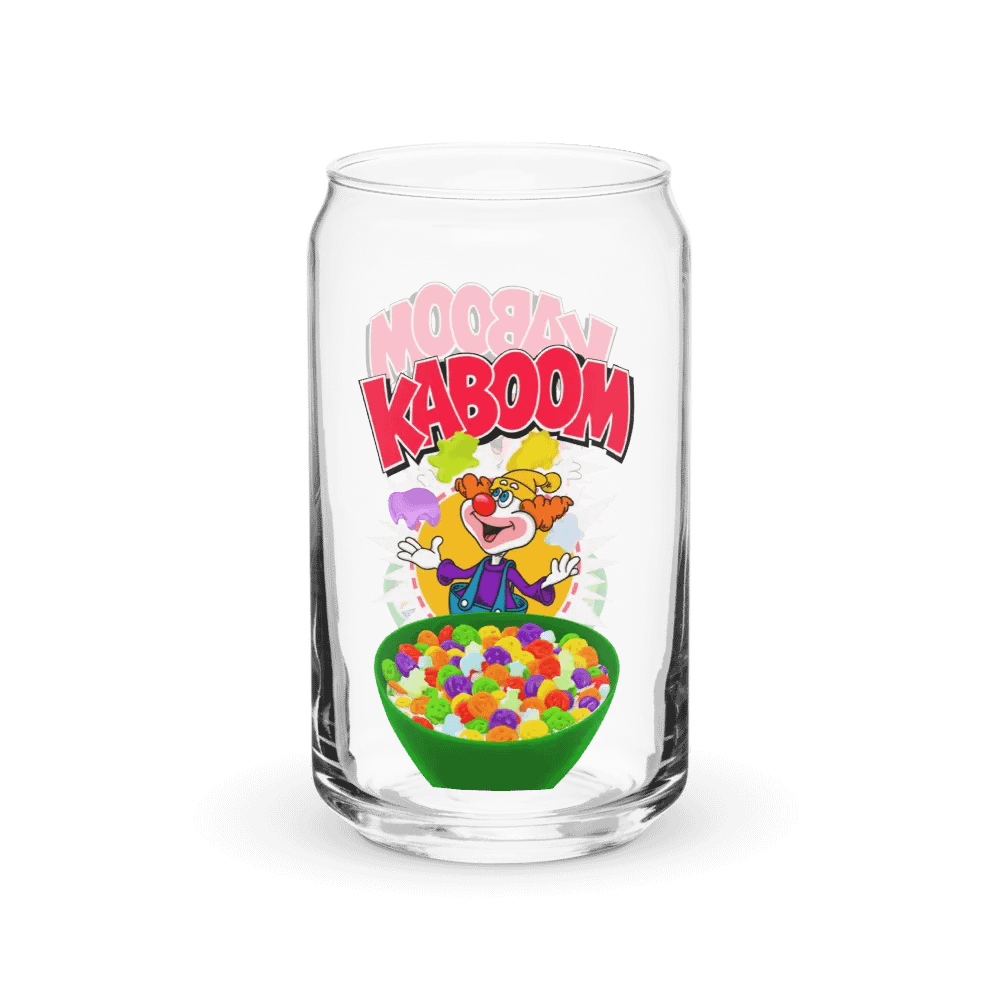 🥣 Saturday Morning Breakfast Kaboom! Can Shaped Glass 🥣 product image (11)