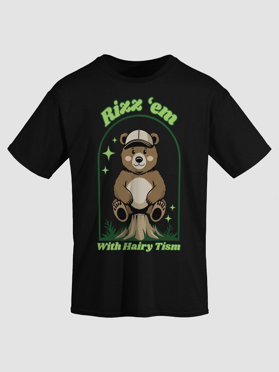 Rizz 'em Bear Hairy Tism Tee product image (26)