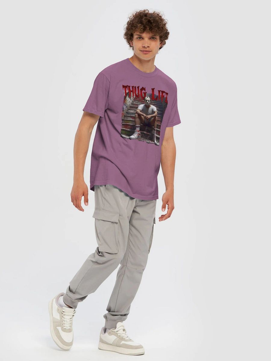 'Thug Life, Jason' Garment-Dyed T-Shirt product image (67)