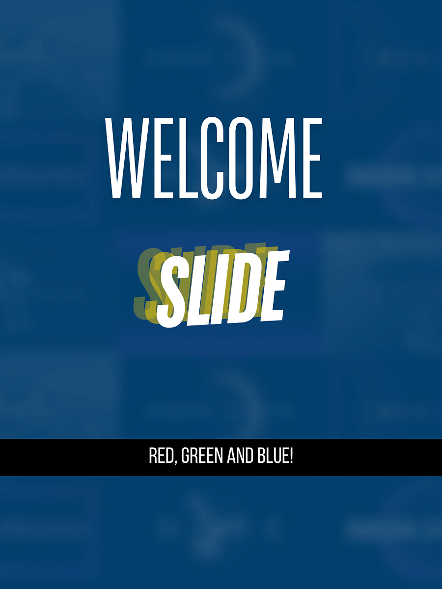 Welcome Slide product image (1)