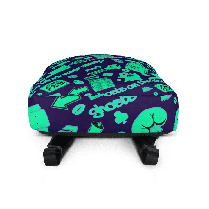 A8M - Ghosts On The Block Never Sleep Bookbag (Neon February) product image (2)