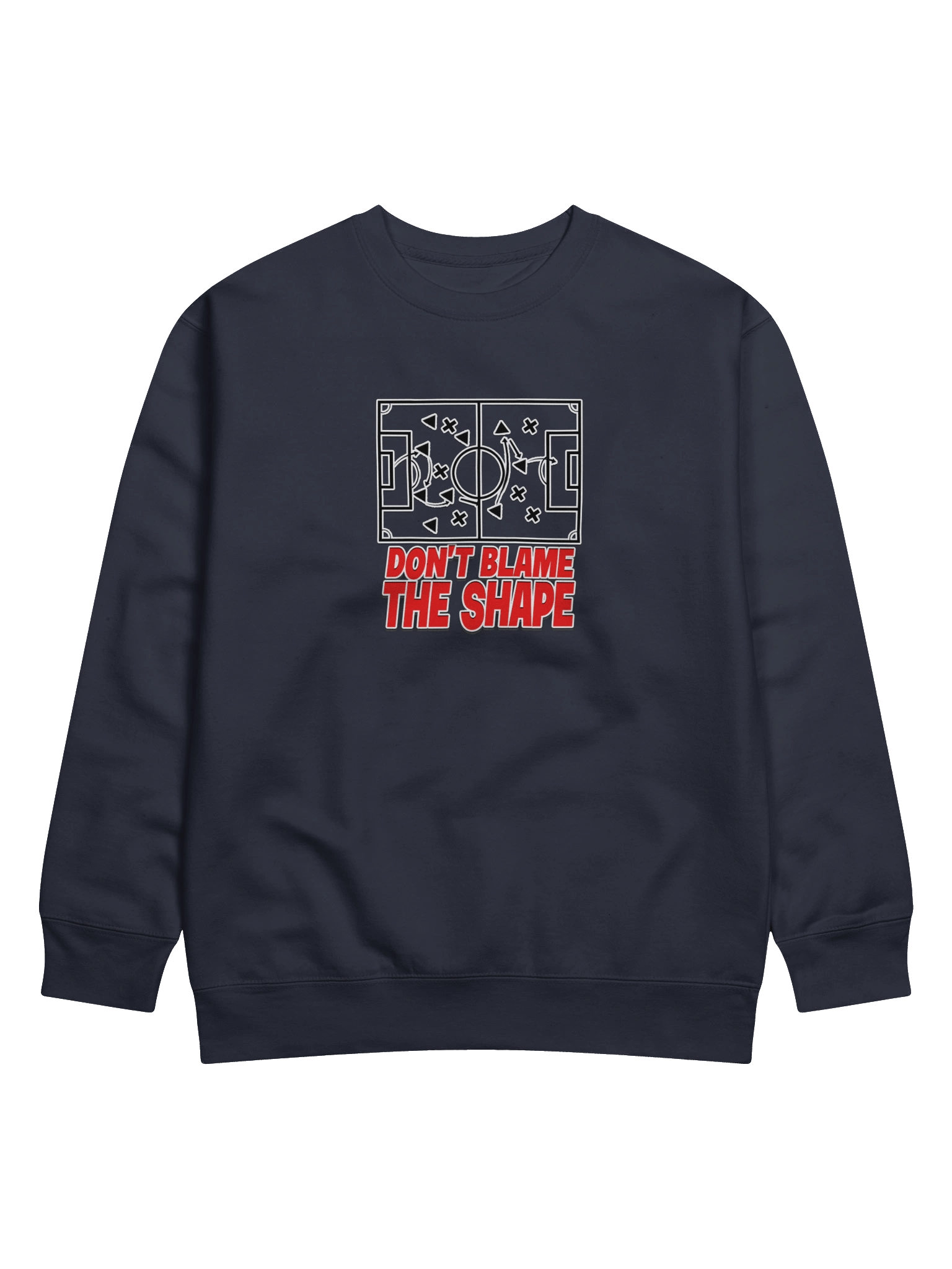 Cotton Heritage Premium Don't Blame The Shape Sweatshirt product image (3)