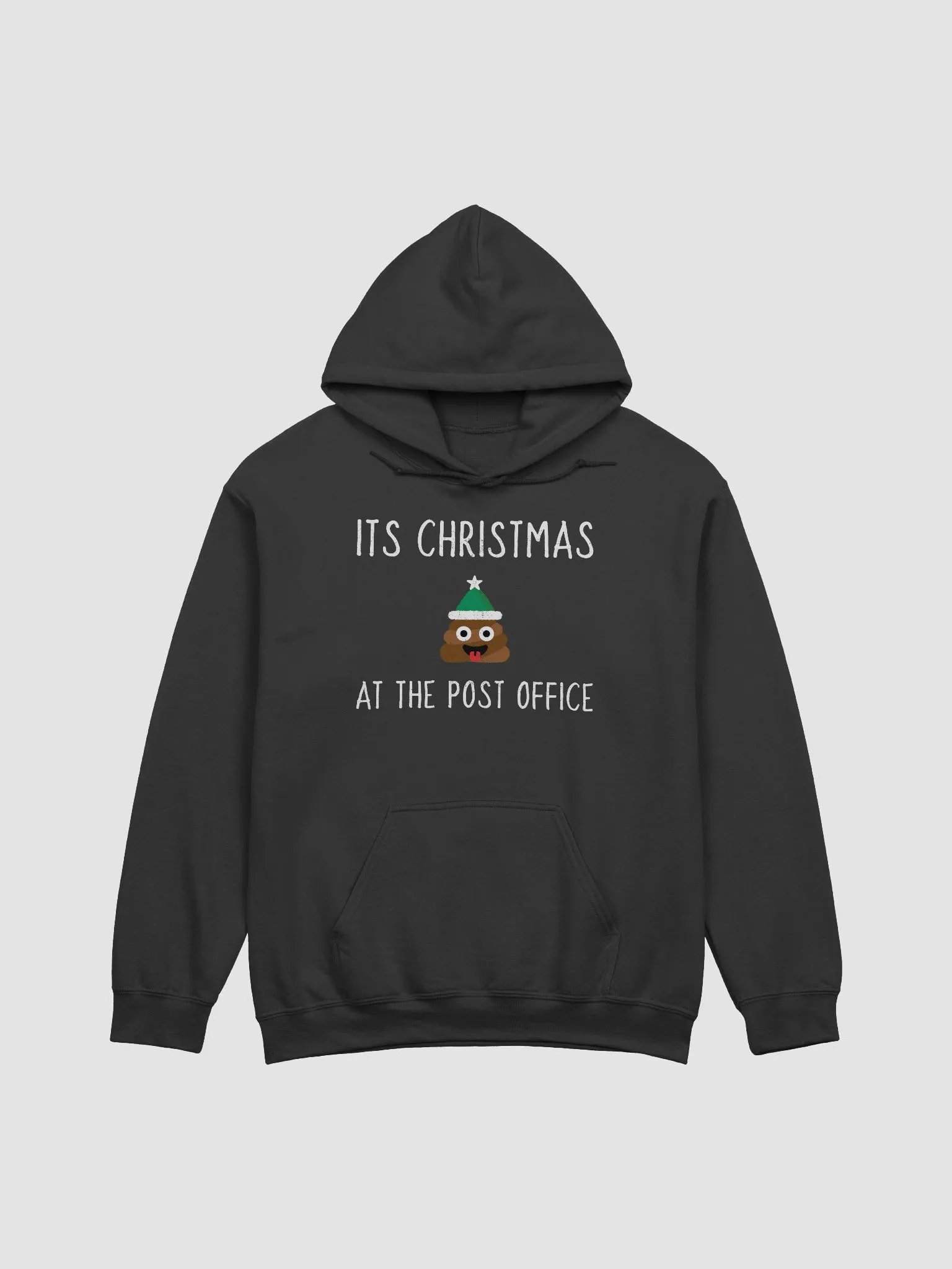 Christmas Poop Emoji Postal Worker Unisex Hoodie product image (1)