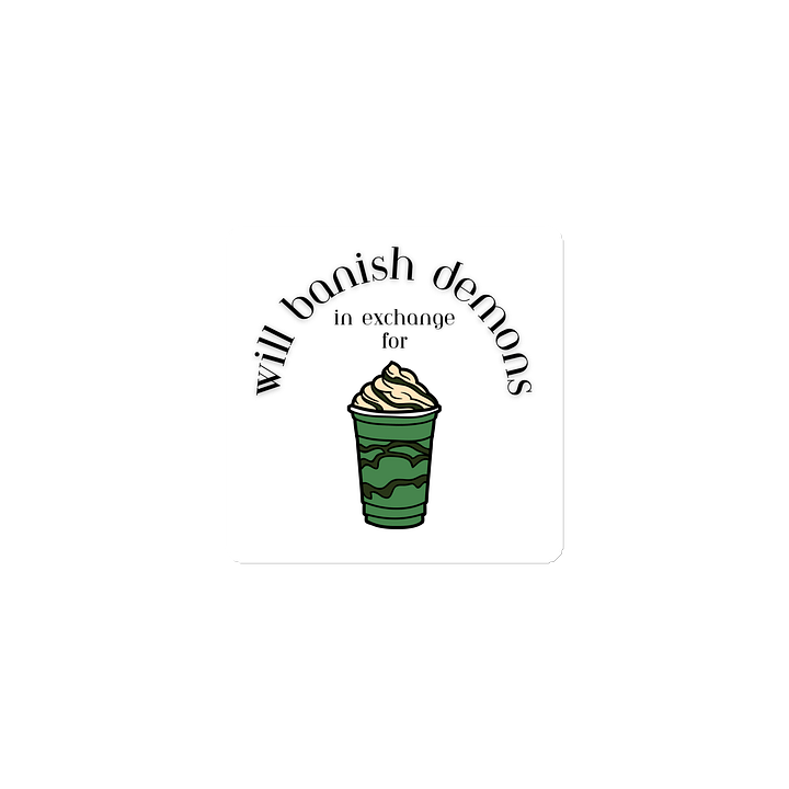 Double-shot peppermint frappe magnet product image (1)