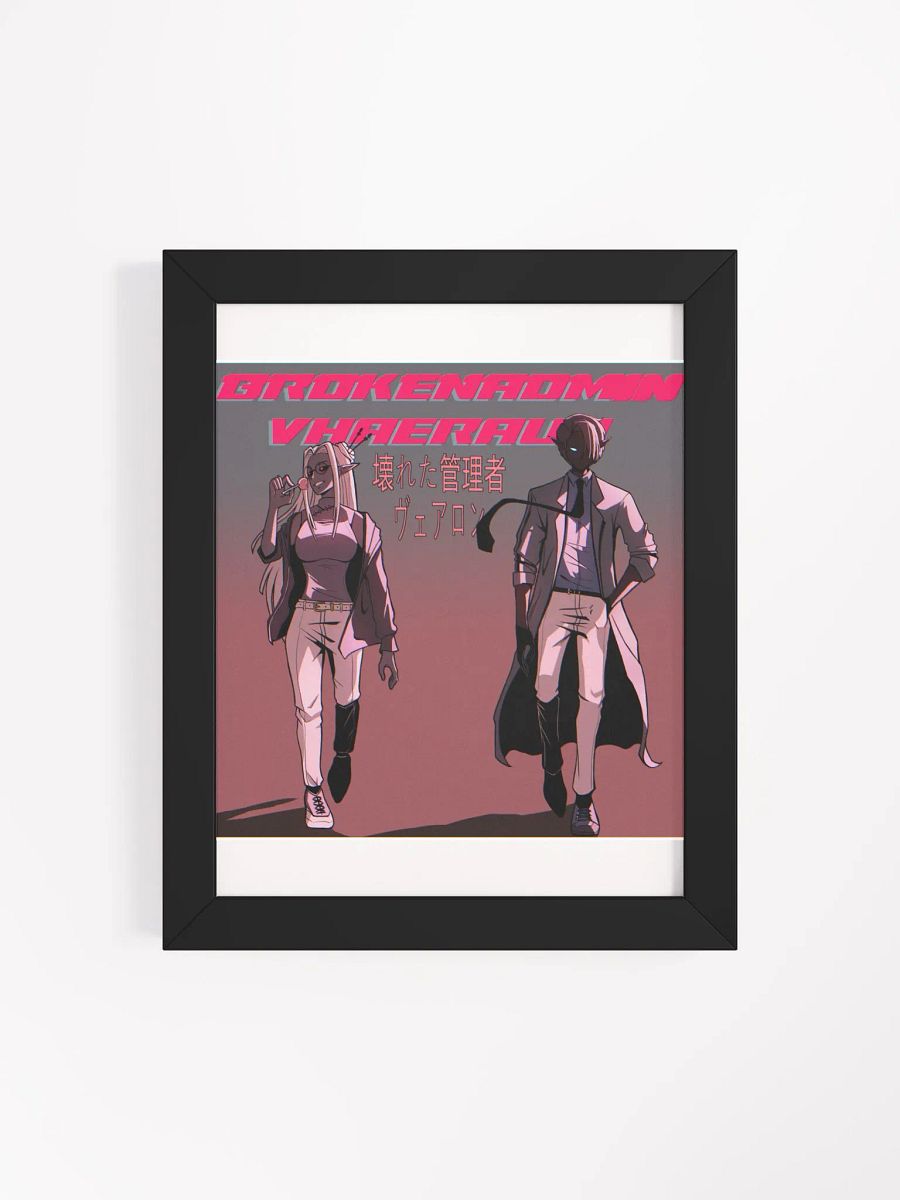 B and V retro poster product image (44)