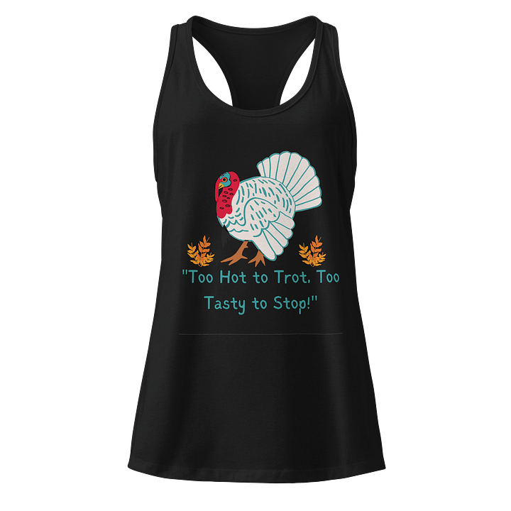 Tasty Turkey Trot Racerback Tank product image (1)