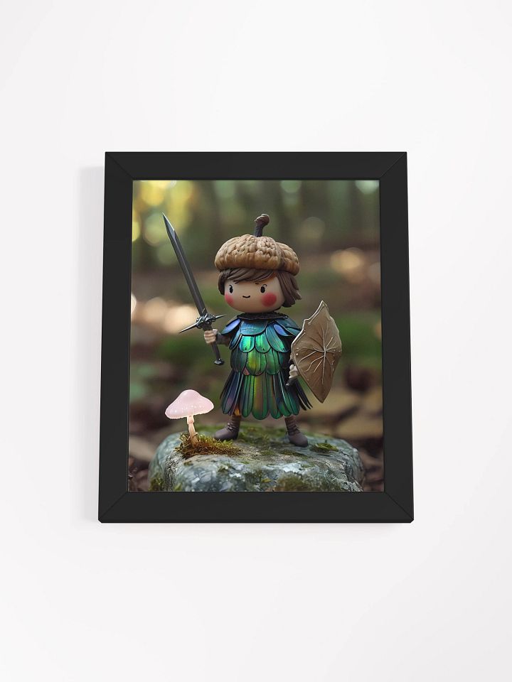 Enchanted Forest Guardian Framed Poster product image (2)
