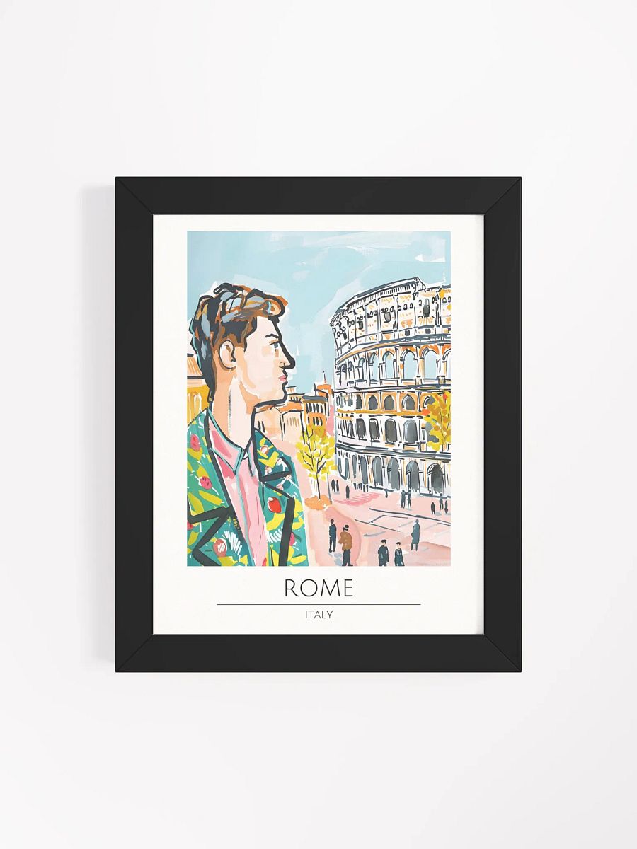 Rome Italy Framed Travel Poster product image (1)