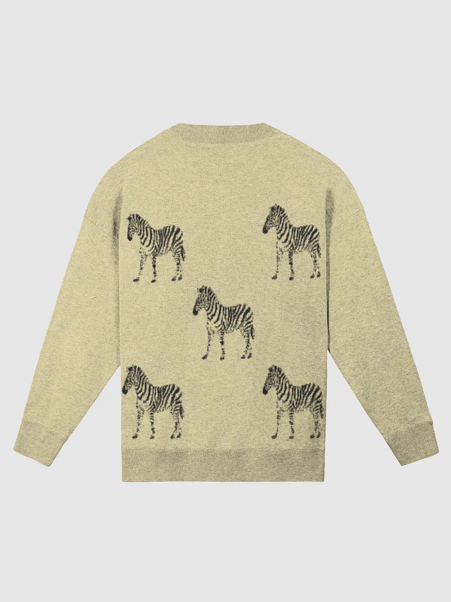 Mellow Yellow Zebra Sweater product image (8)