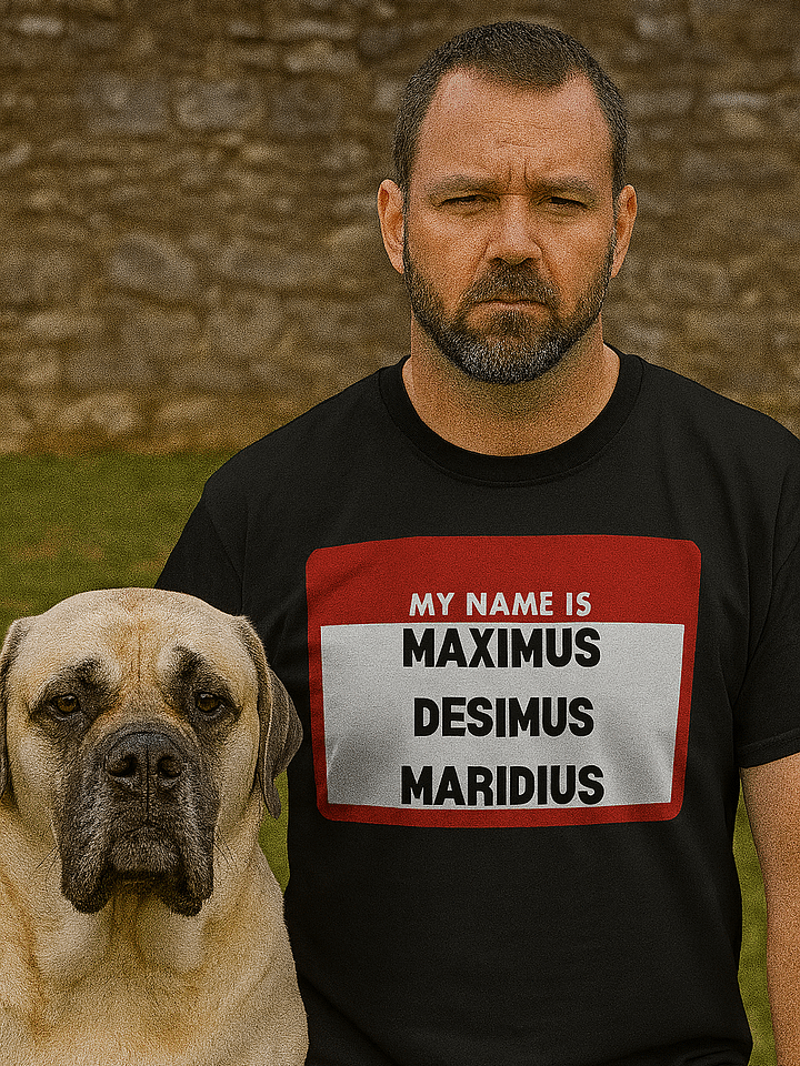 My Name Is Maximus T-Shirt product image (1)