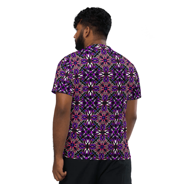 Gender Fluid Abstract T - Sports Jersey product image (2)
