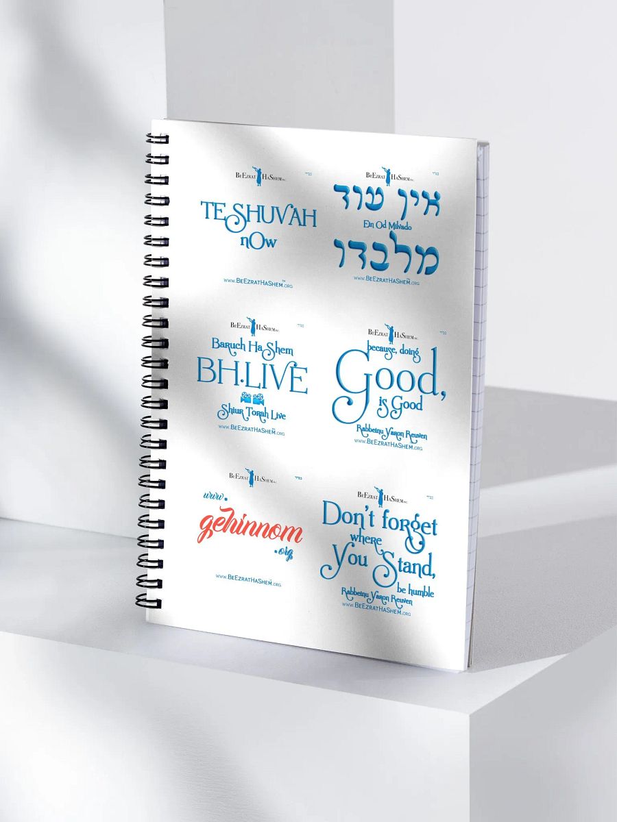 Meaningful Reminders Collage Cover (140 dotted pages) Spiral Notebook product image (3)