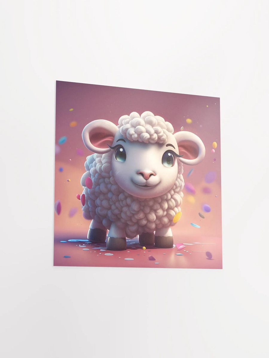 Cute Sheep Poster product image (8)