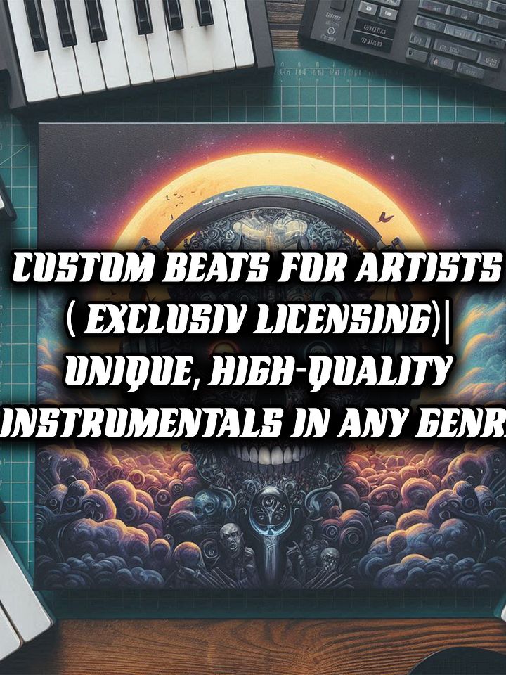 Custom Beats for Artists ( EXCLUSIV LICENSING)| Unique, High-Quality Instrumentals in Any Genre product image (1)
