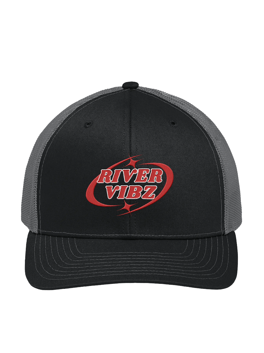 Starry River Vibz Red Snapback Trucker Hat product image (1)