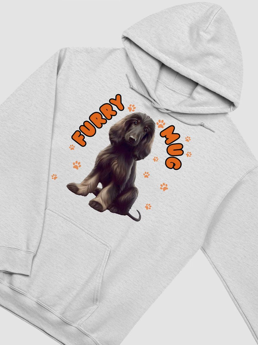 Furry Mug Puppy Afghan Hound Hoodie product image (3)