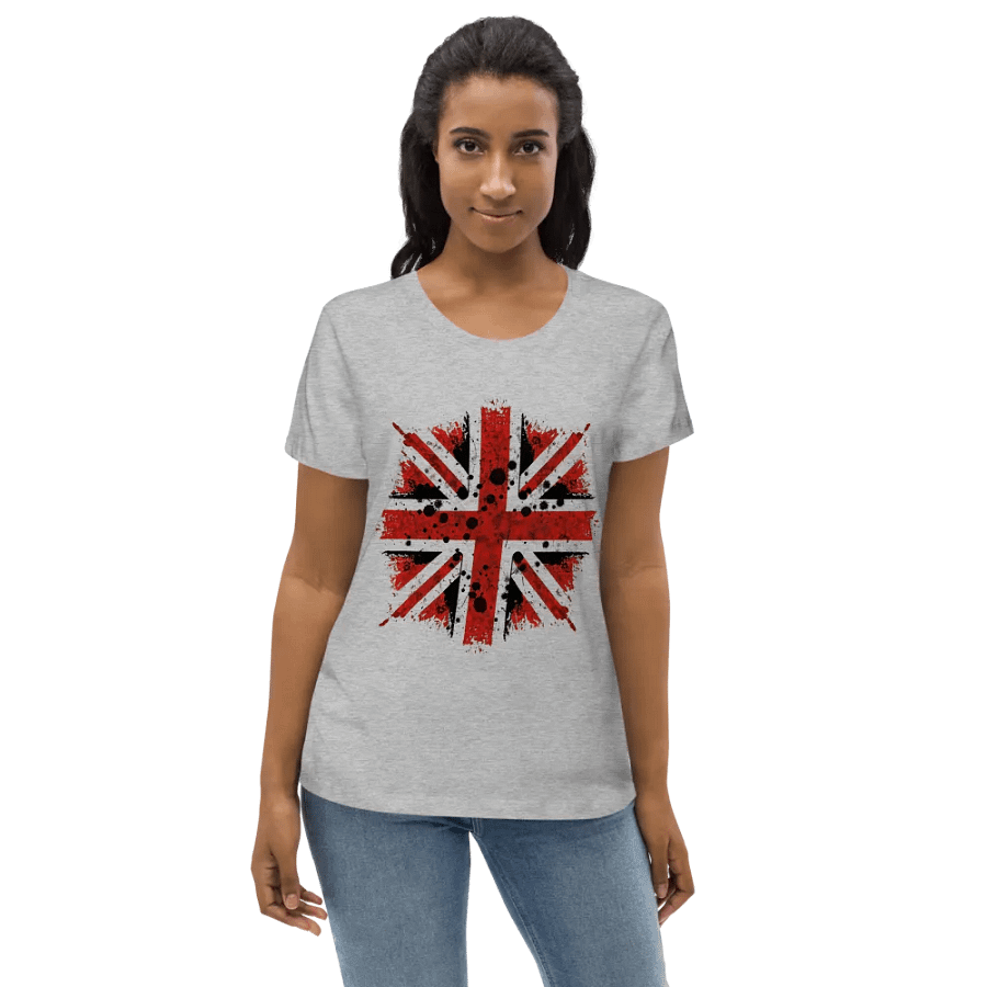 Womens Distressed Union Tee product image (4)