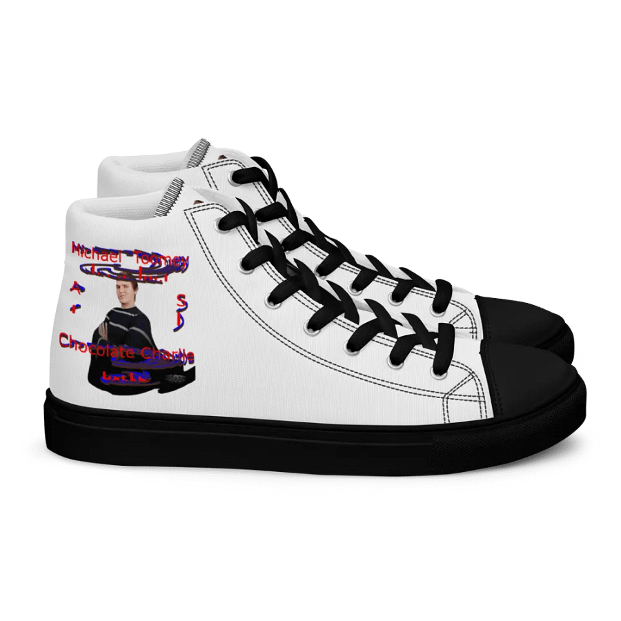 Michael Toomey As Chocolate Charlie 00 - Men's High Top Canvas Shoes product image (2)