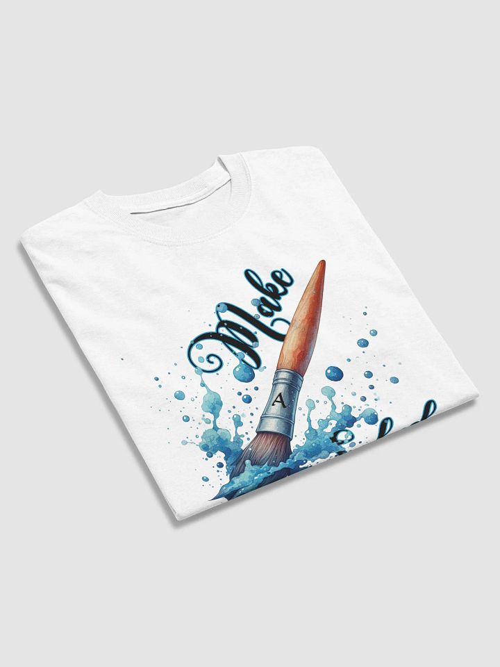 Make a Splash Paintbrush Ladies Tee product image (2)