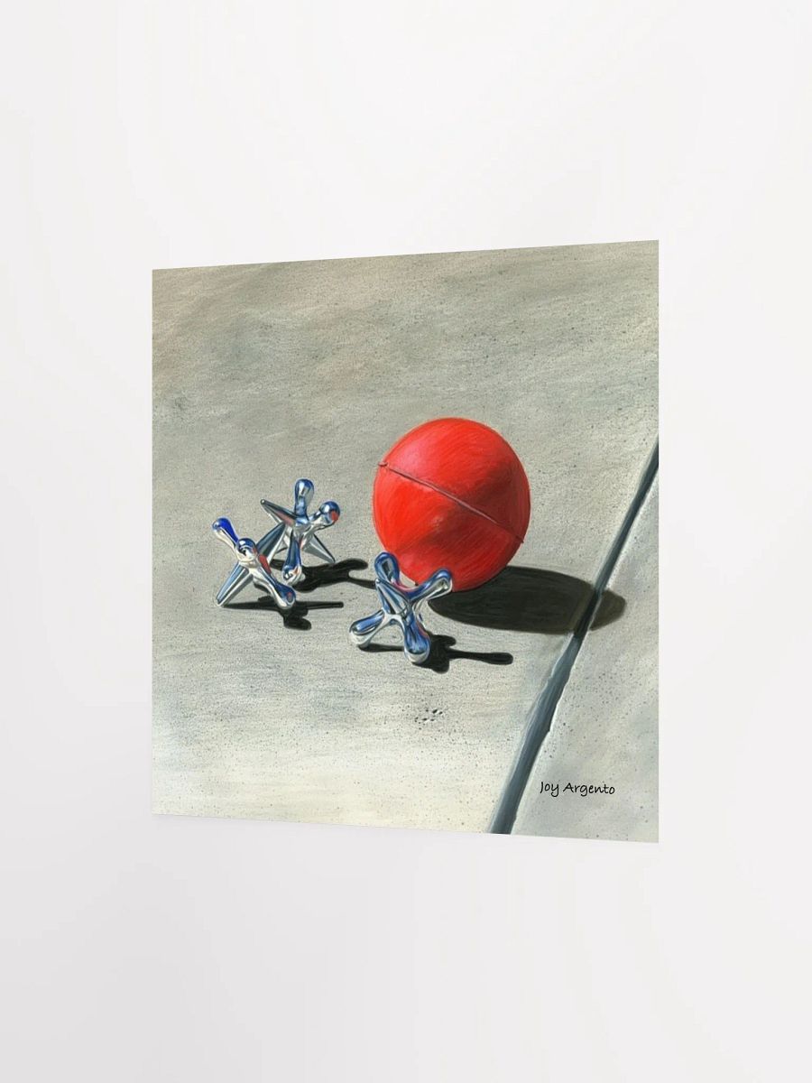 Ball and Jacks Print product image (5)
