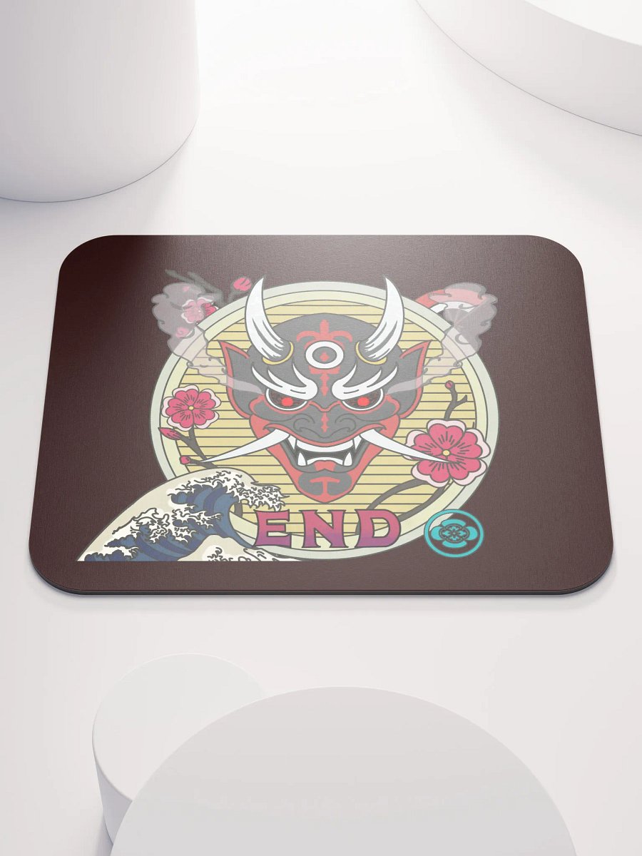 Demon Mask Zen Mouse Pad product image (1)