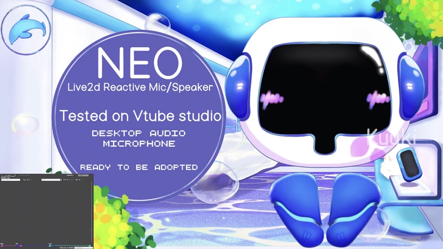 [Live2d Reactive Mic/Speaker] Neo 🍃 product image (6)