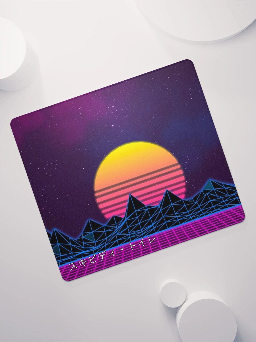 SynthWave Mousepad with Japanese Writing product image (7)