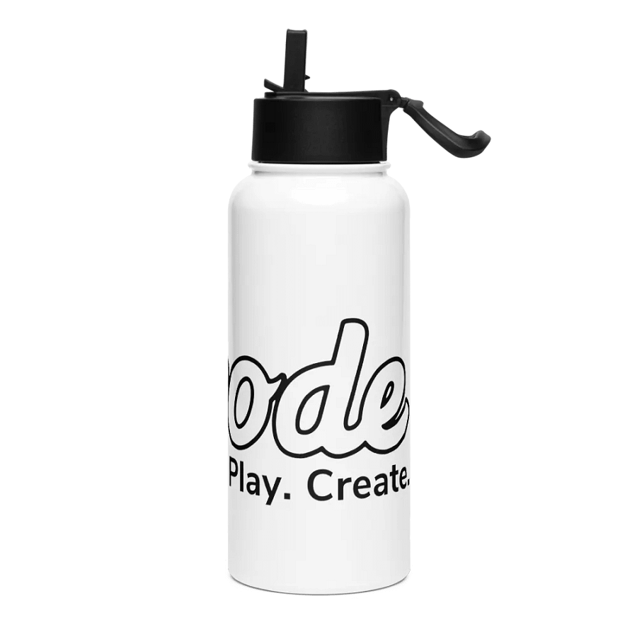 Episode Stainless Steel Waterbottle White With Logo product image (3)