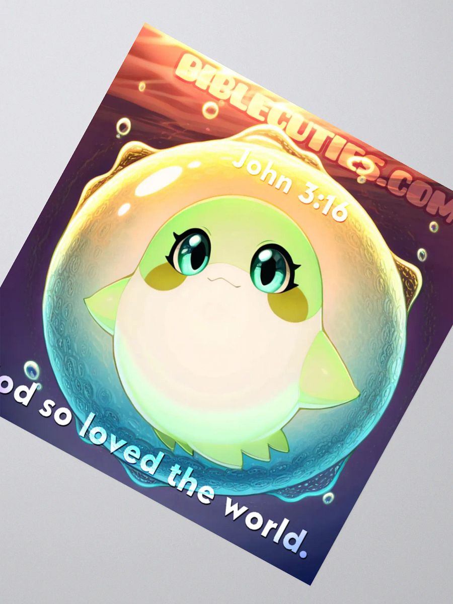 Bible Cuties Elizabeth - God so loved the world - John 3:16 product image (4)
