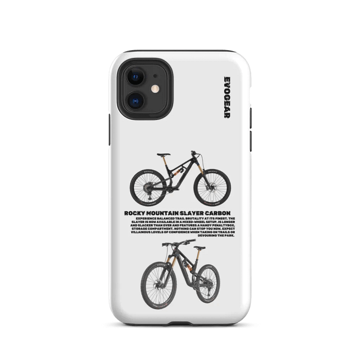 White Slayer Carbon iPhone Case product image (2)