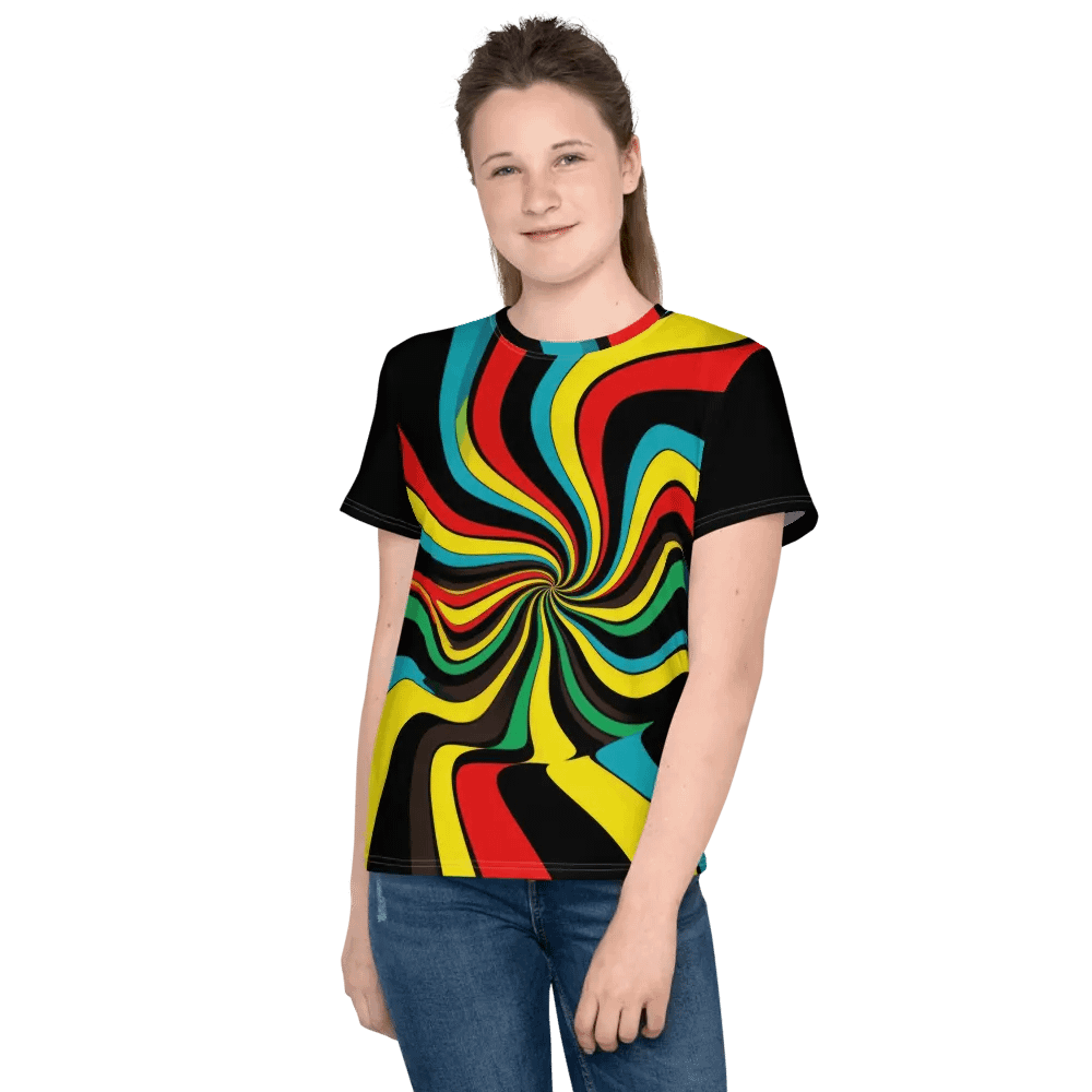 Cool Swirls Youth T-Shirt product image (5)