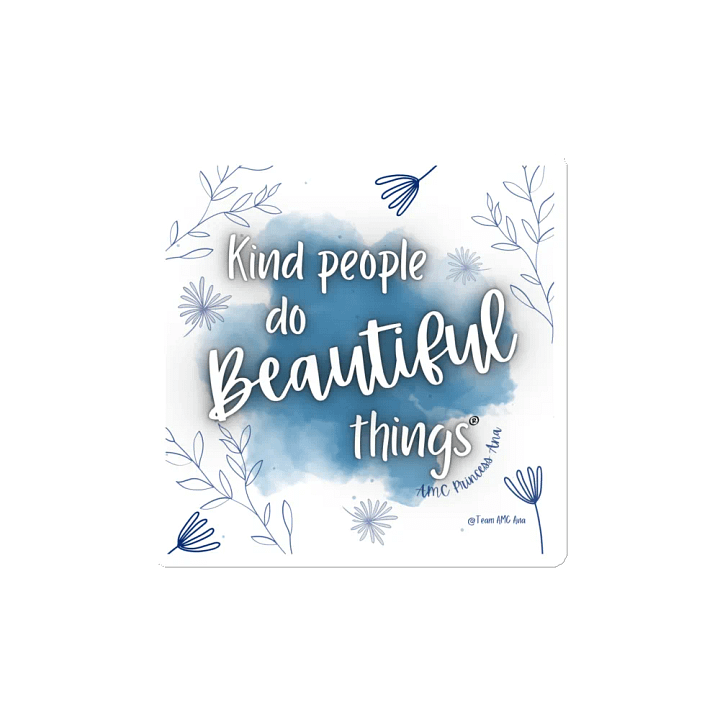 KPDBT - White/Blue Magnet product image (1)