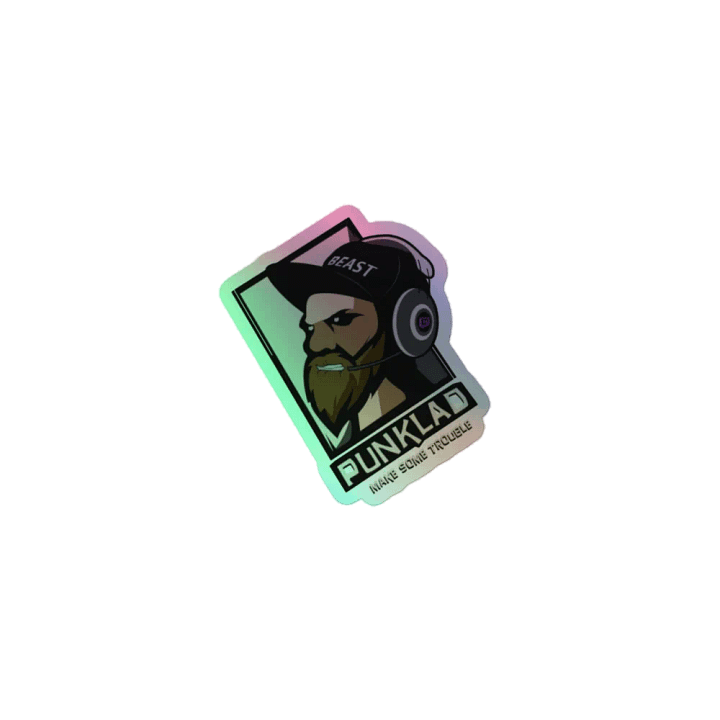 Punklad Holographic sticker. product image (1)