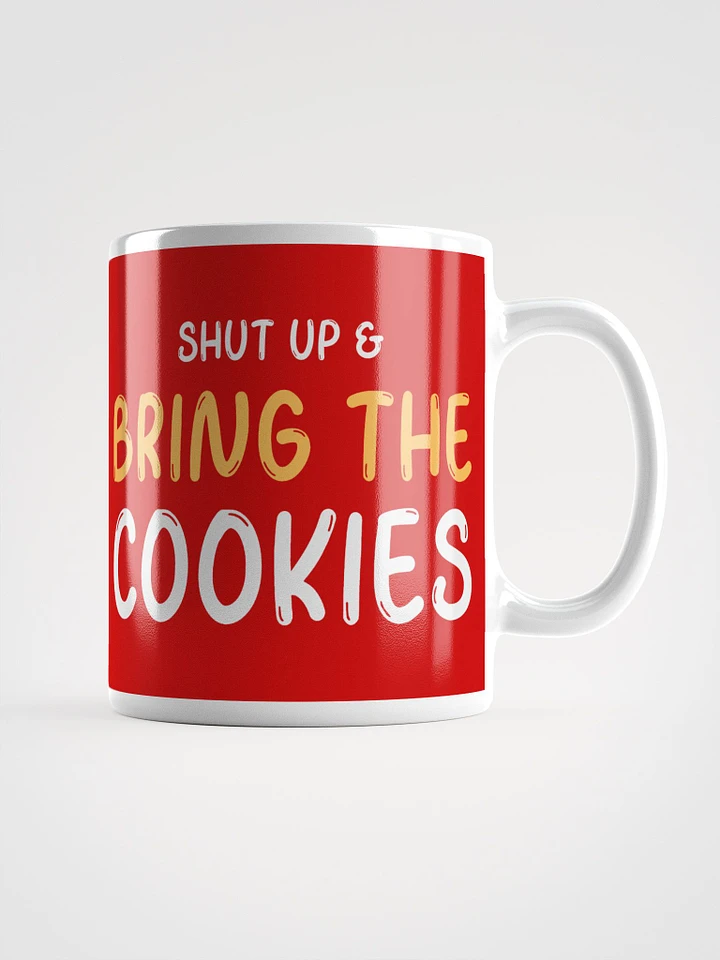 Angry Gingerbread Man Ceramic Mug - Hilarious 11 oz or 15 oz Coffee Cup for Cookie Lovers product image (2)