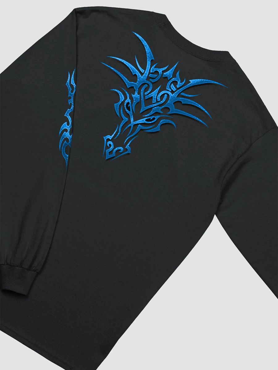Blue Tribal Dragon Longsleeve product image (4)