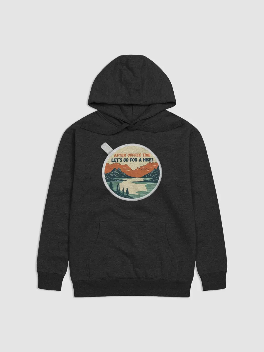 Coffee and Mountain Hike Unisex Premium Hoodie product image (2)